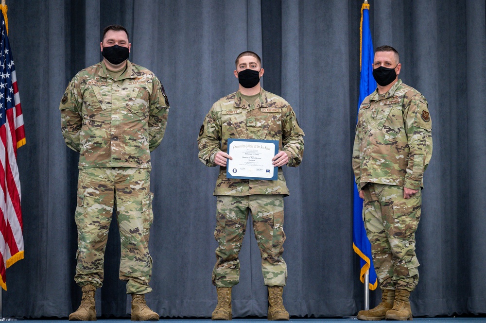 Barksdale Airmen CCAF graduation