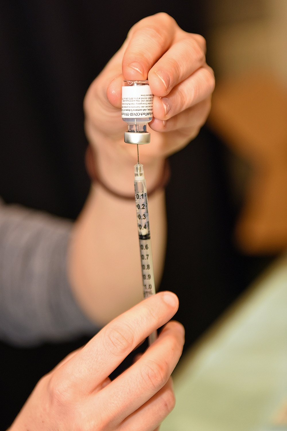 Michigan’s Task Force Spartan, Administers the COVID-19 Vaccine