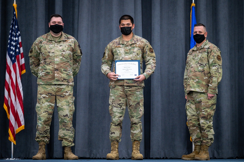 Barksdale Airmen CCAF graduation