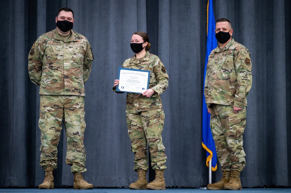 Barksdale Airmen CCAF graduation