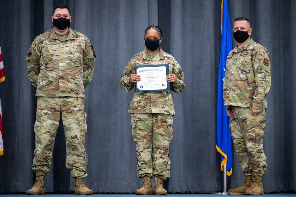 Barksdale Airmen CCAF graduation