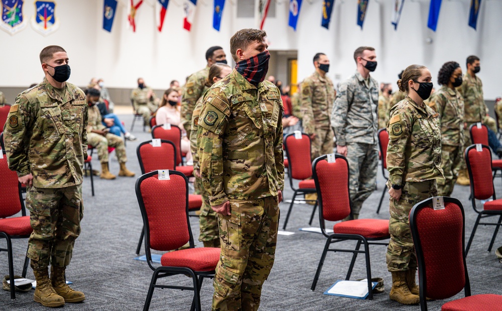 Barksdale Airmen CCAF graduation