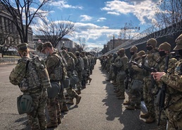 128th Air Refueling Wing Members Support Presidential Inauguration