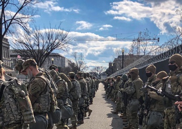 128th Air Refueling Wing Members Support Presidential Inauguration