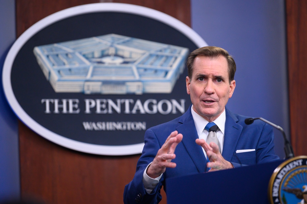 Pentagon Press Secretary Briefs the Media