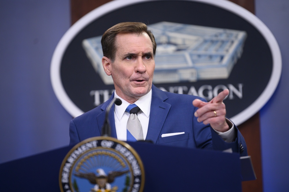 Pentagon Press Secretary Briefs the Media