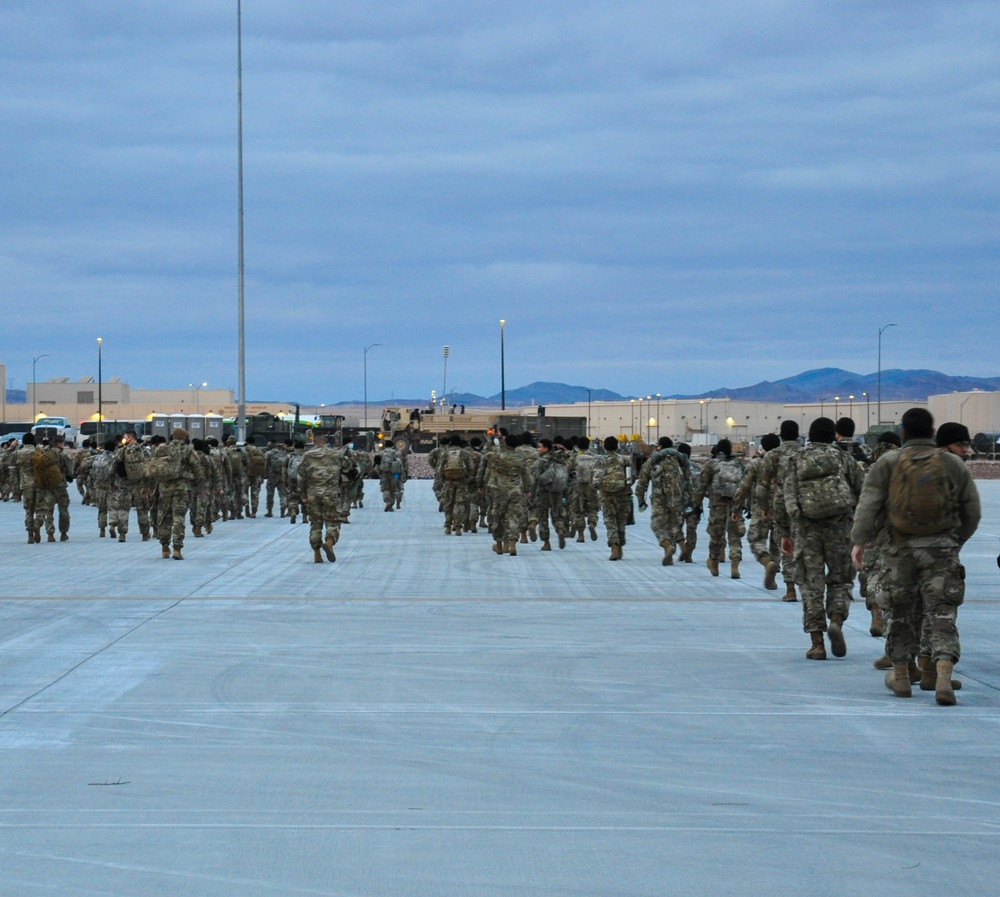 1st Squadron 221st Cavalry return from DC mission