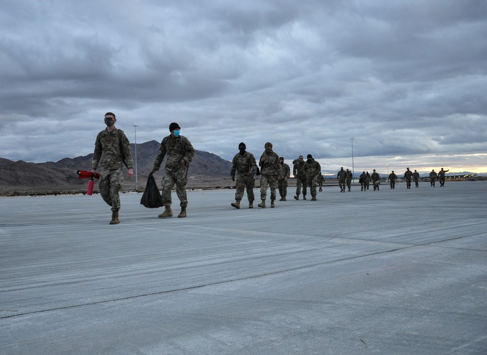 1st Squadron 221st Cavalry return from DC mission