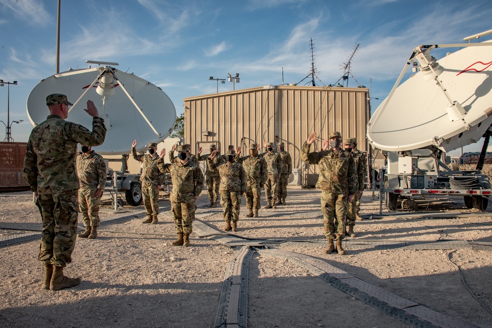 U.S. Space Force inducts 14 new members at AUAB