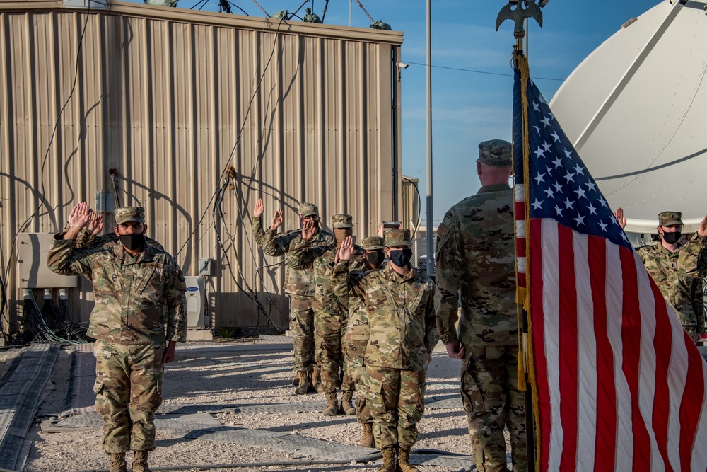 U.S. Space Force inducts 14 new members at AUAB