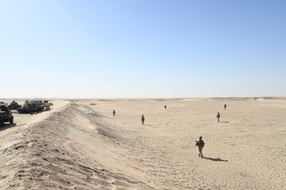 TACR: 15th MEU Marines, Sailors conduct training at Camp Buehring, Kuwait