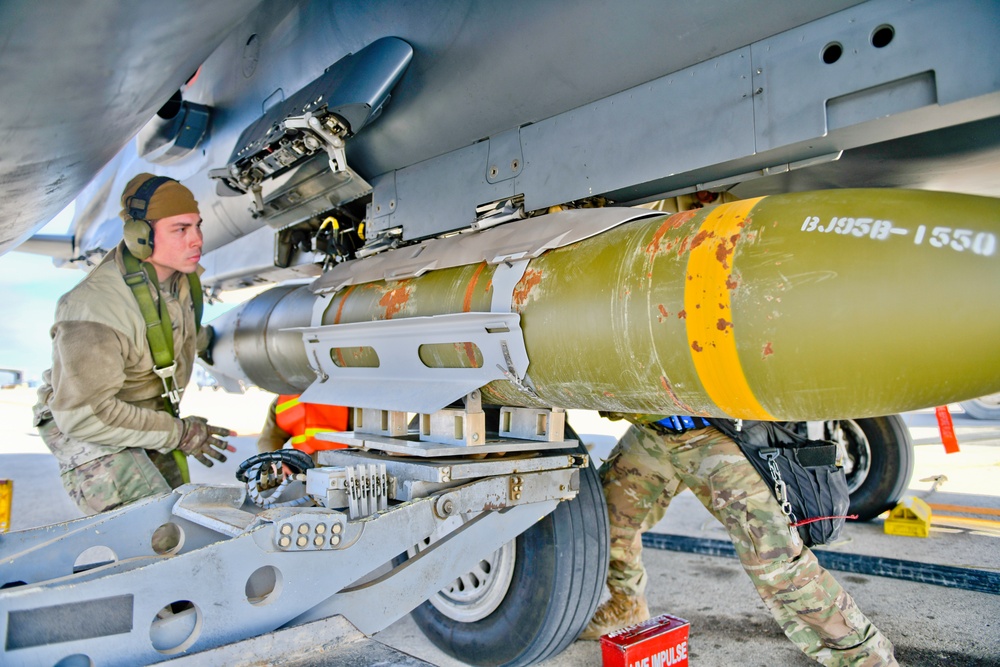 Members of the 332 Air Expeditionary Wing Perform Maintenance Exercise