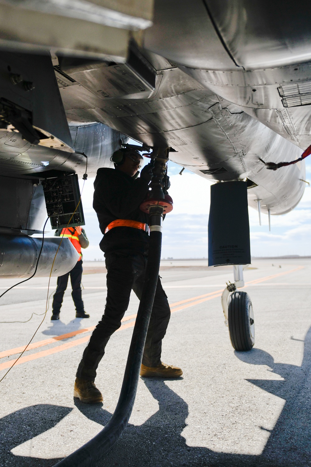 Members of the 332 Air Expeditionary Wing Perform Maintenance Exercise