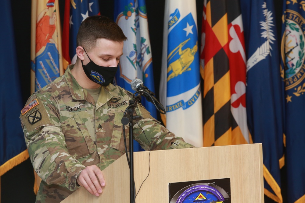 CSM Wendell J. Franklin Relinquishment of Responsibility Ceremony