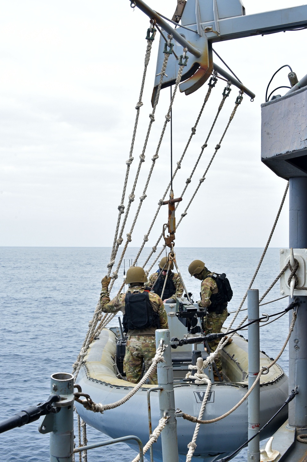 USS PHILIPPINE SEA CONDUCTS VBSS IN ARABIAN SEA/DEPLOYMENT