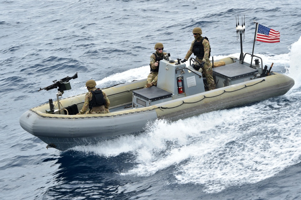 USS PHILIPPINE SEA CONDUCTS VBSS IN ARABIAN SEA/DEPLOYMENT