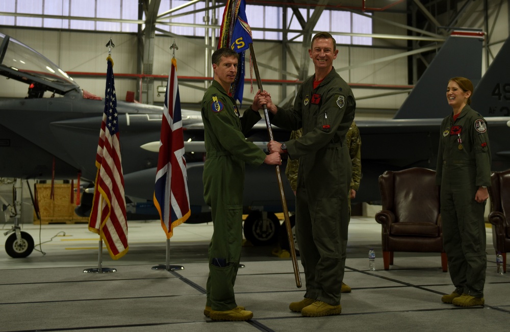 494th welcomes new commander