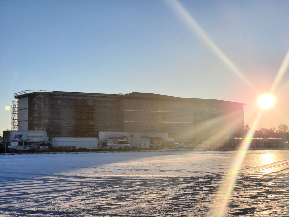 New day for barracks construction at Fort McCoy
