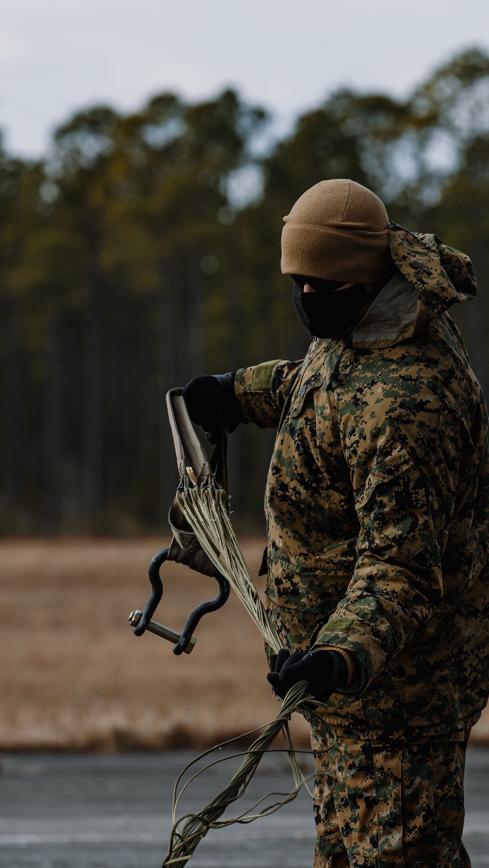 2nd Landing Support Battalion Conducts Air Delivery Training