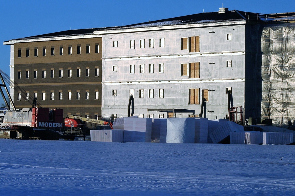 New day for barracks construction at Fort McCoy