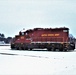 Army locomotive at Fort McCoy