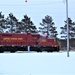 Army locomotive at Fort McCoy