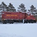 Army locomotive at Fort McCoy