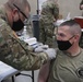 Command Sgt Maj. Michael Perry Receives 2nd Dose of COVID -19 Vaccine