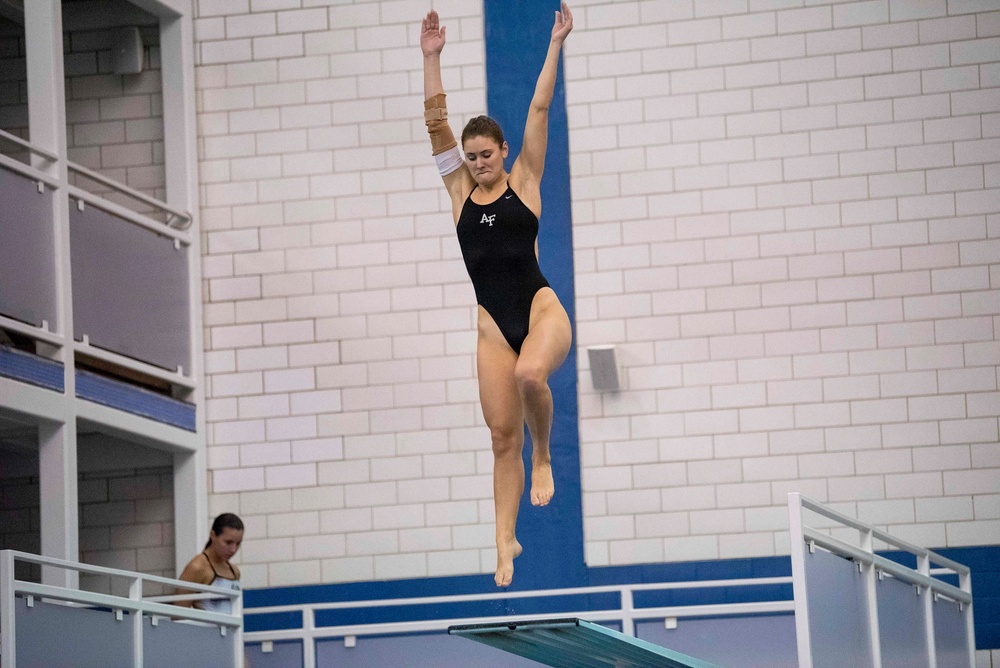 USAFA Women's Swim and Dive Senior Day