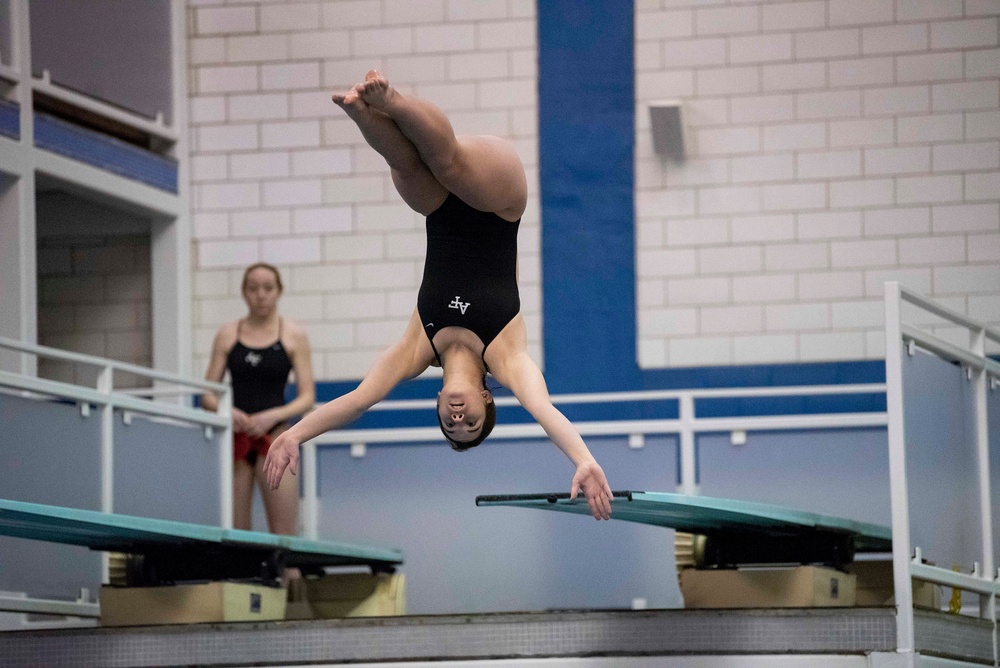 USAFA Women's Swim and Dive Senior Day