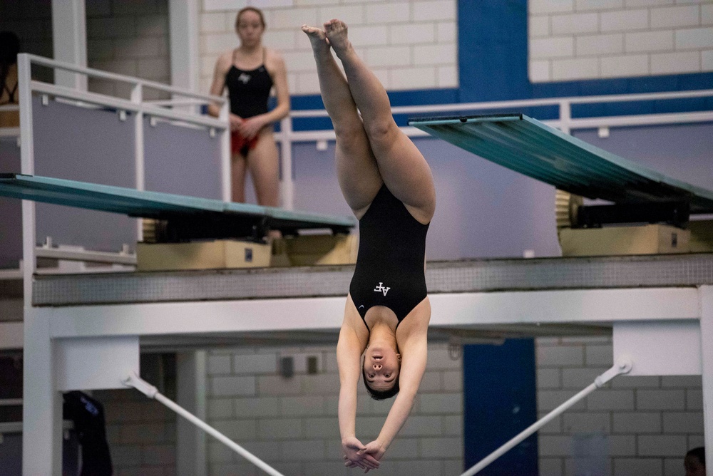 USAFA Women's Swim and Dive Senior Day