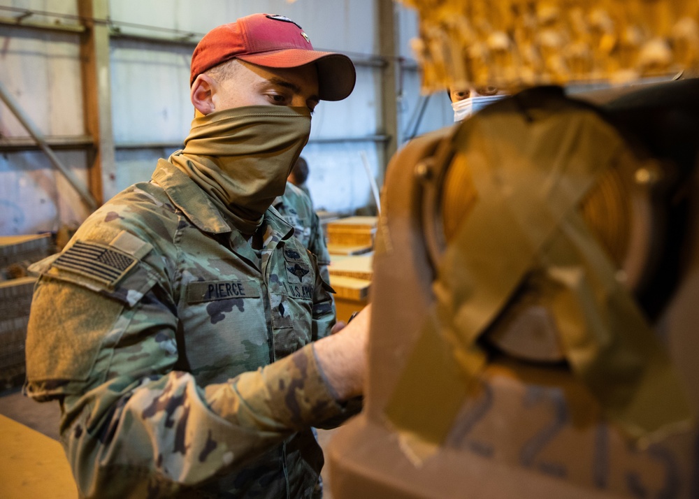 82nd Airborne Division Riggers Prepare Heavy Drops at JBC