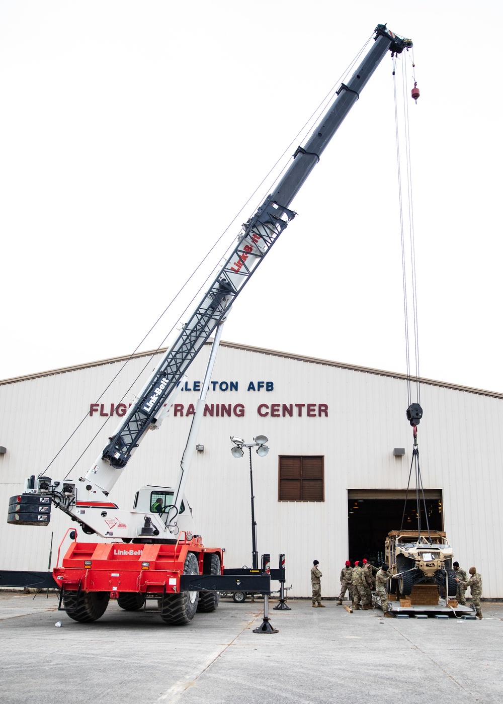 82nd Airborne Division Riggers Prepare Heavy Drops at JBC