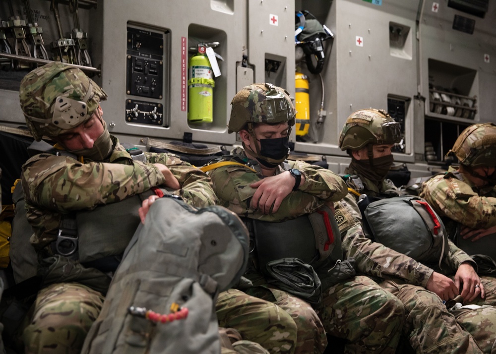 3rd BCT Paratroopers jump into JRTC