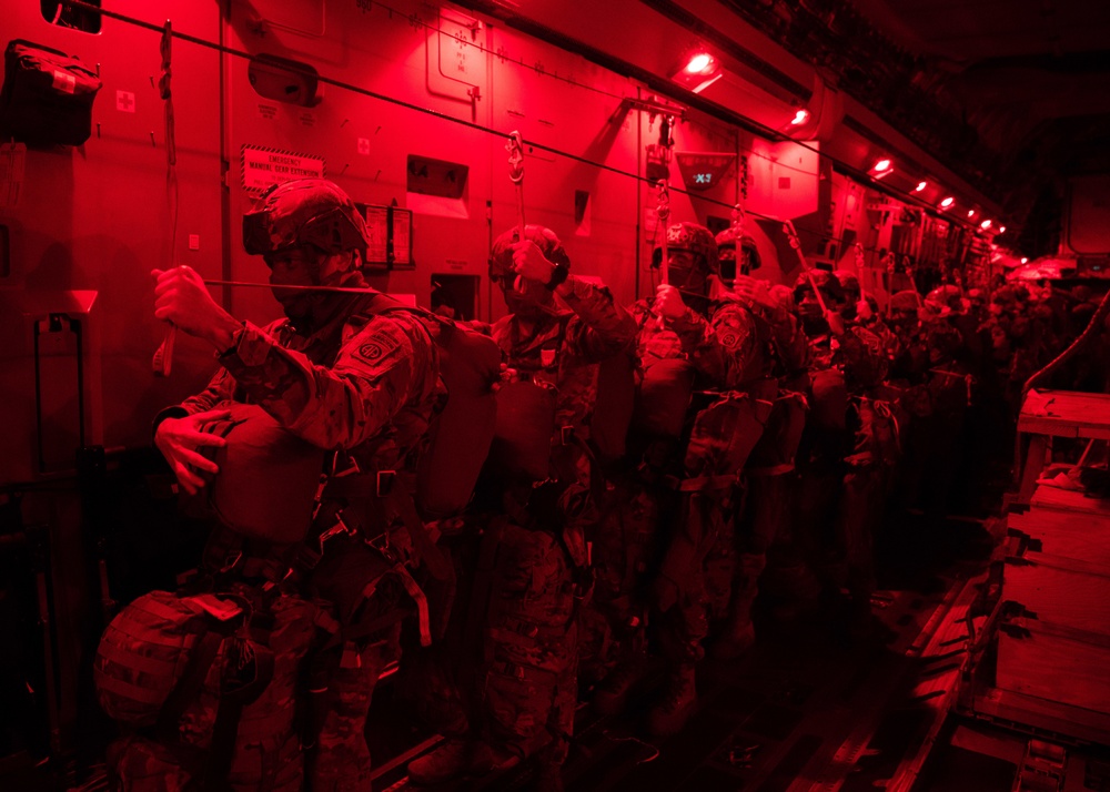 3rd BCT Paratroopers jump into JRTC