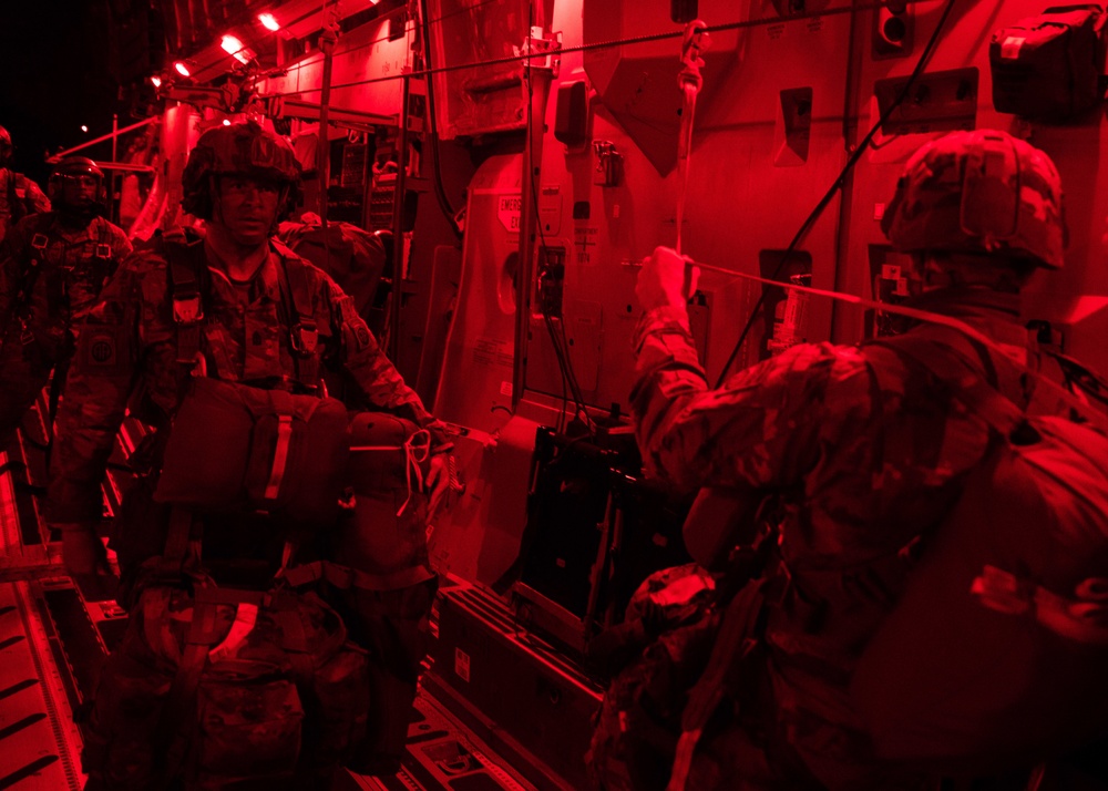 3rd BCT Paratroopers jump into JRTC