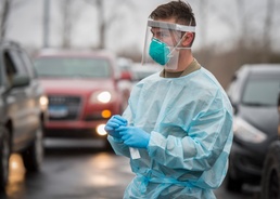 Connecticut Guardsmen receive second COVID-19 test after Inauguration mission