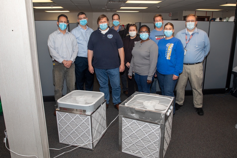 NNSY Employees Create Innovative Filtration Units in the Fight Against COVID-19