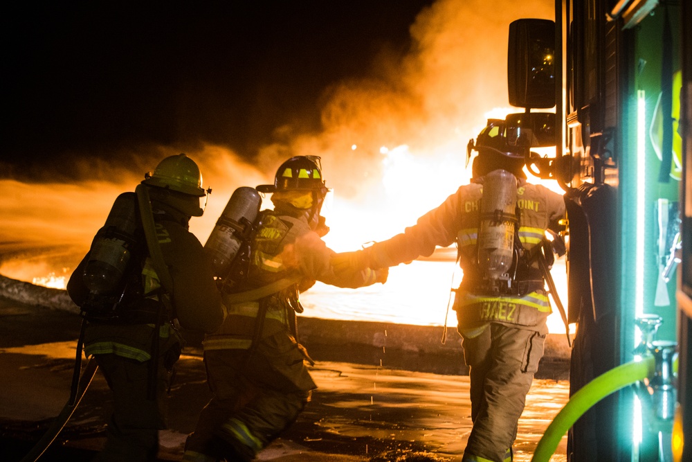 ARFF Burn Drills