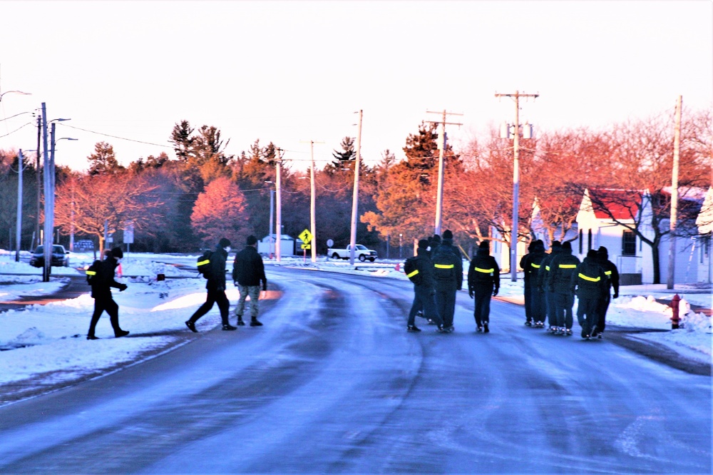 U.S. Navy’s Recruit Training Command ROM operations in January at Fort McCoy