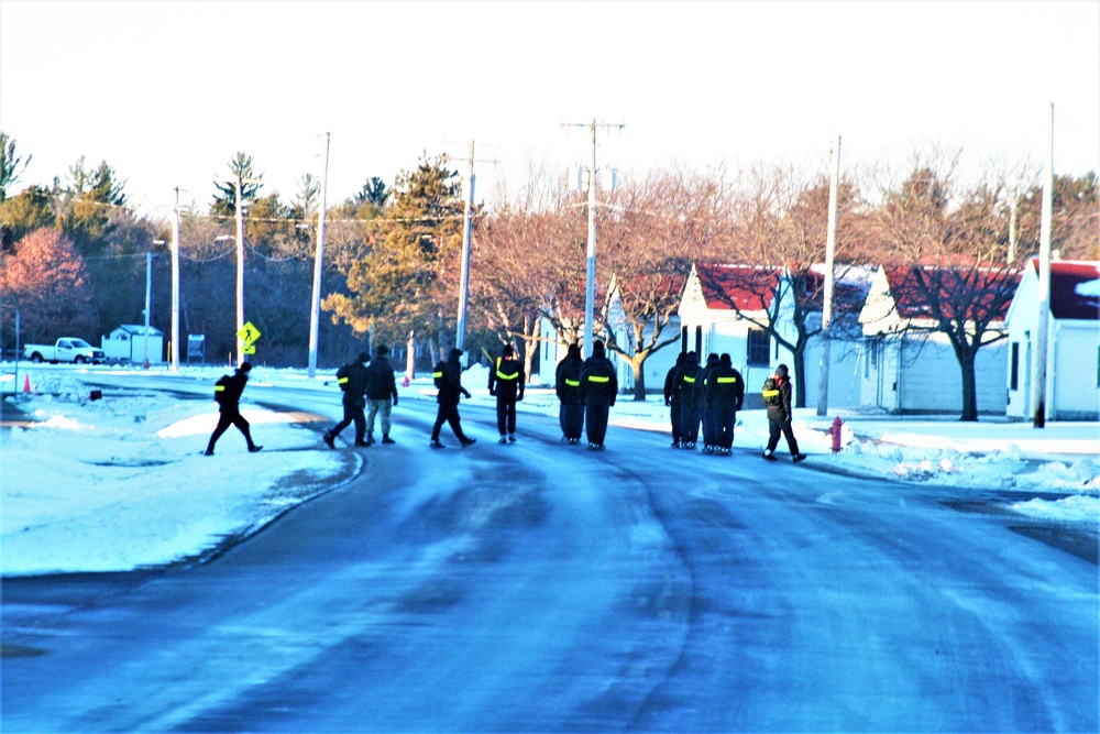 U.S. Navy’s Recruit Training Command ROM operations in January at Fort McCoy