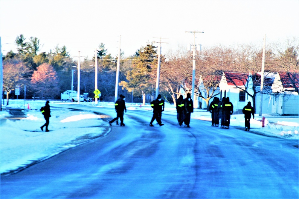 U.S. Navy’s Recruit Training Command ROM operations in January at Fort McCoy