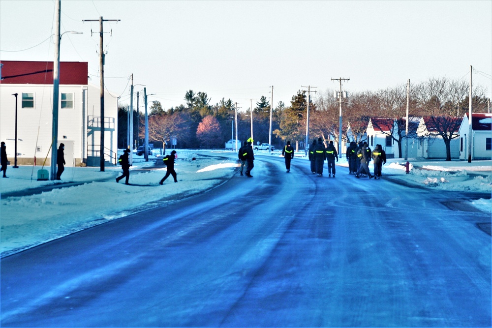 U.S. Navy’s Recruit Training Command ROM operations in January at Fort McCoy