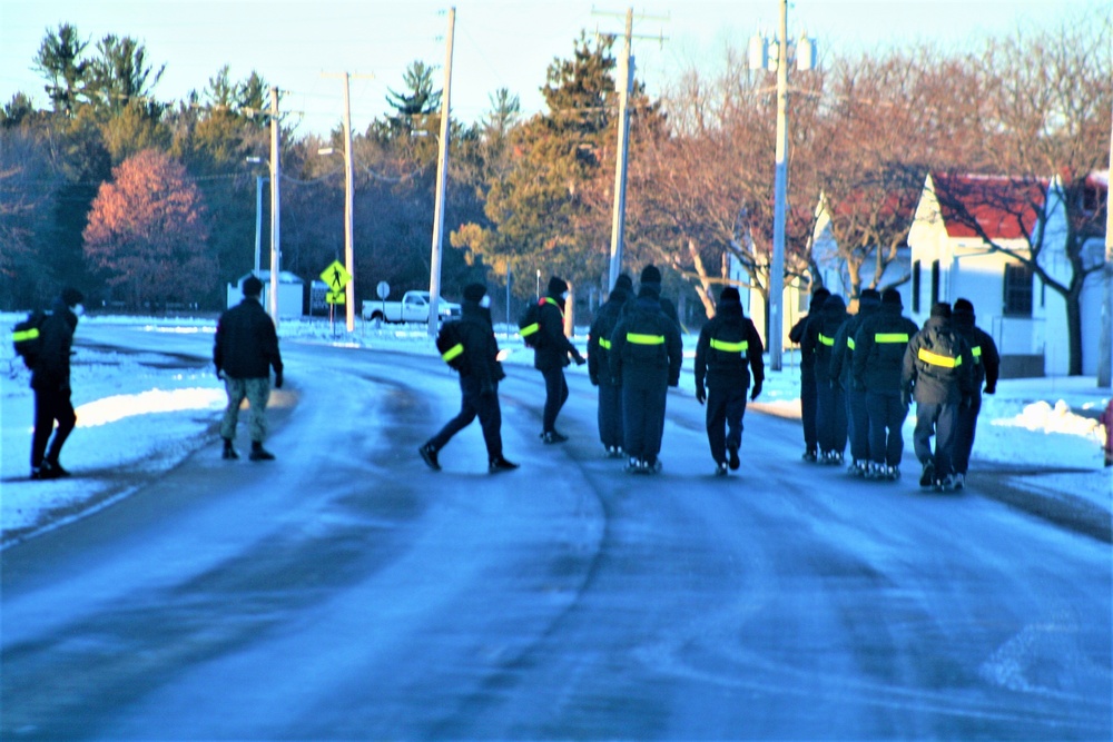 U.S. Navy’s Recruit Training Command ROM operations in January at Fort McCoy