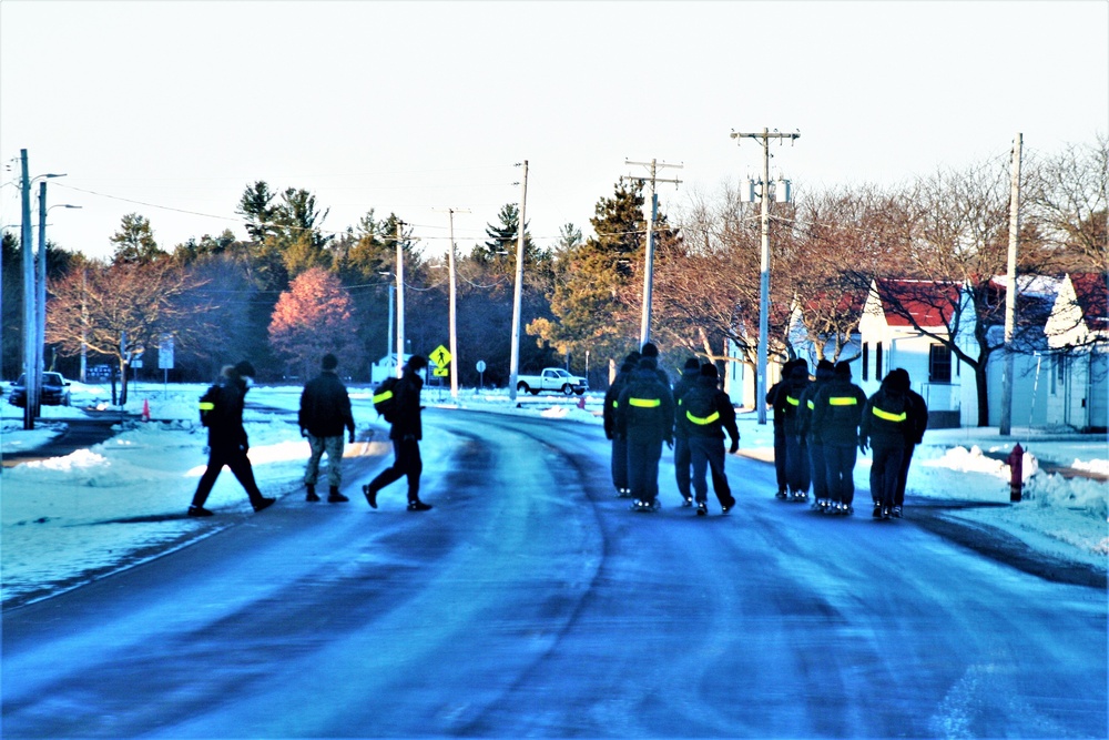 U.S. Navy’s Recruit Training Command ROM operations in January at Fort McCoy