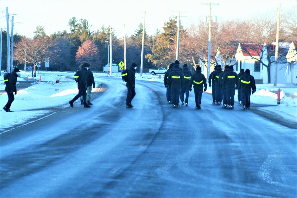 U.S. Navy’s Recruit Training Command ROM operations in January at Fort McCoy