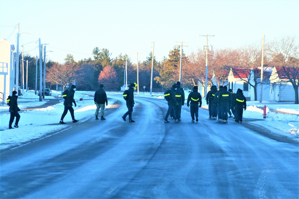 U.S. Navy’s Recruit Training Command ROM operations in January at Fort McCoy