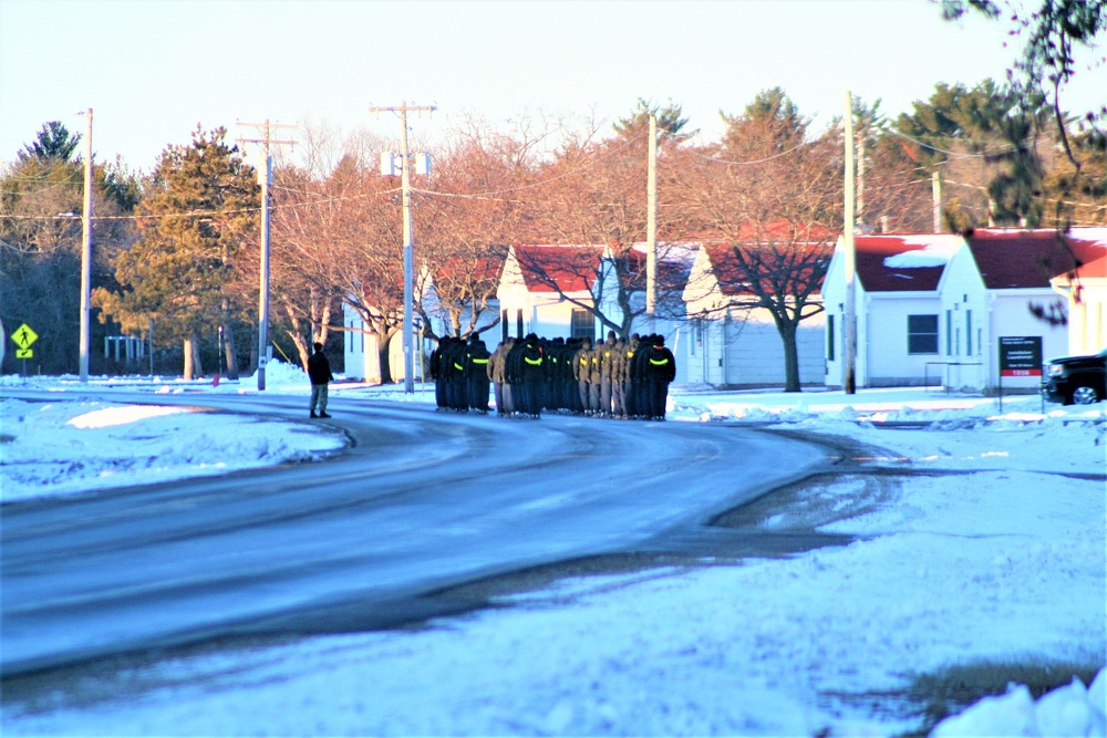 U.S. Navy’s Recruit Training Command ROM operations in January at Fort McCoy