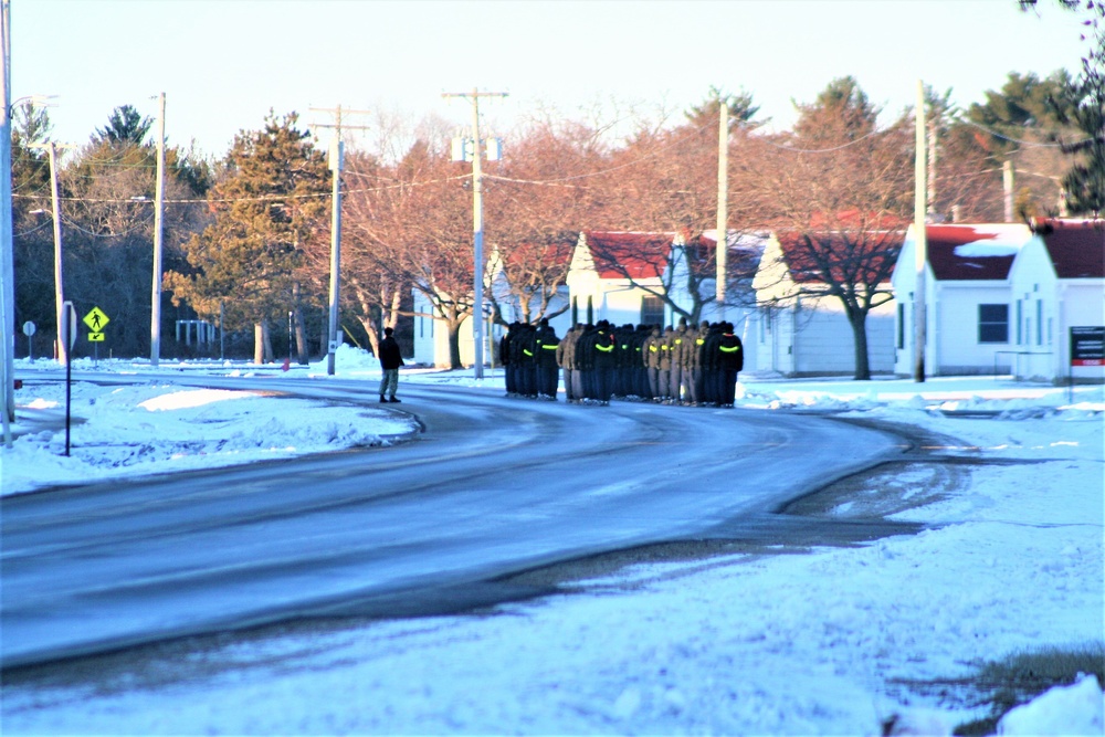 U.S. Navy’s Recruit Training Command ROM operations in January at Fort McCoy