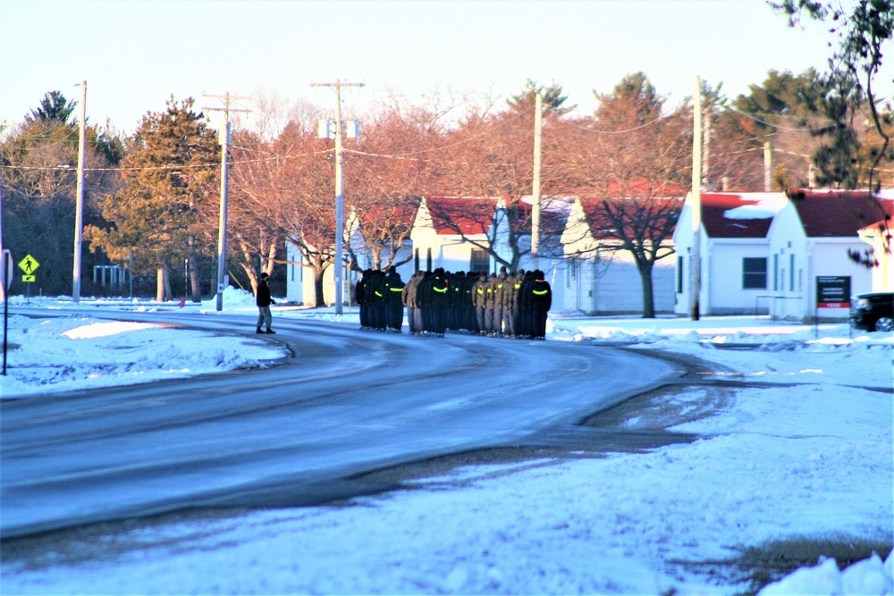 U.S. Navy’s Recruit Training Command ROM operations in January at Fort McCoy